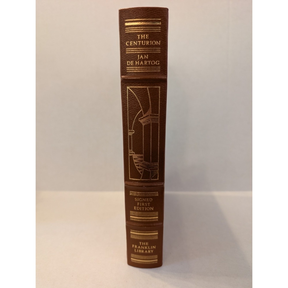 Franklin Library/The Centurion/Jan de Hartog/Leather/Signed 1st Edition